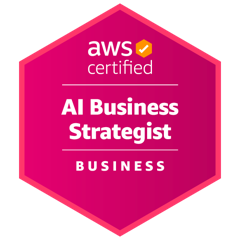 AWS Certified AI Business Strategist badge